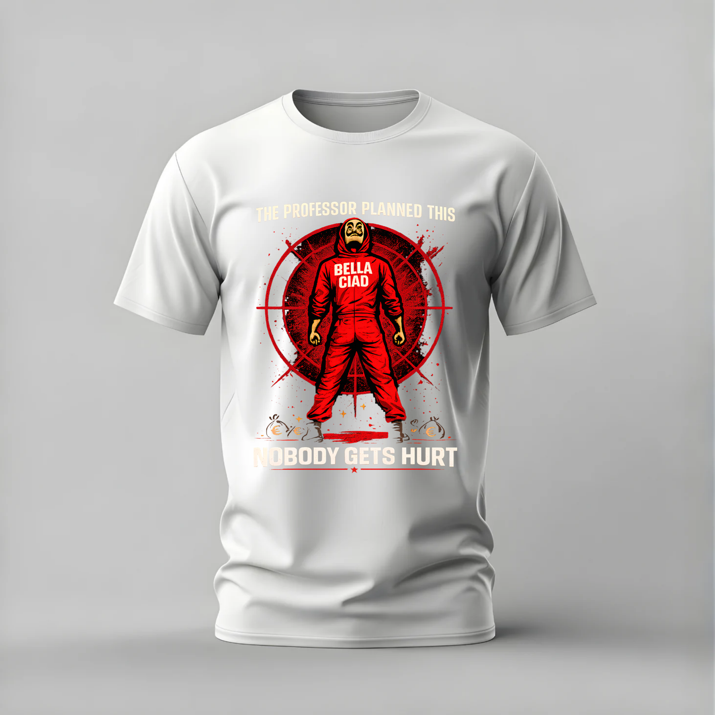 MONEY HEIST Professor Graphic T-Shirt