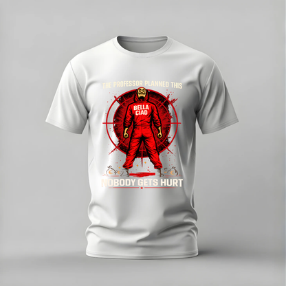 MONEY HEIST Professor Graphic T-Shirt