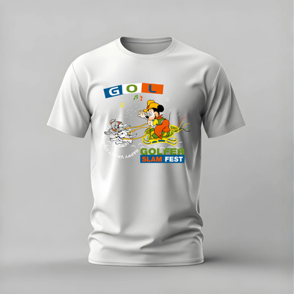 GOLFER SLAM FEST Mickey Graphic T-Shirt