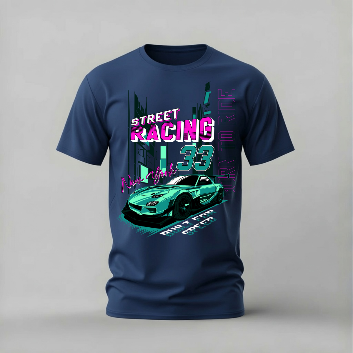 STREET RACING 33 Graphic T-Shirt