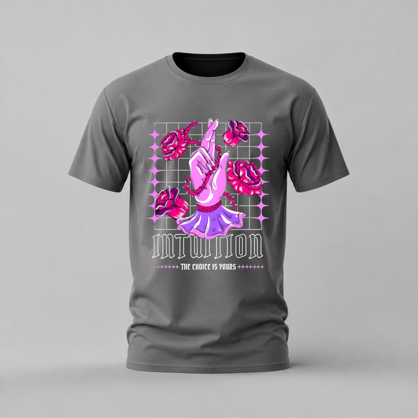 INTUITION Hand Graphic T-Shirt