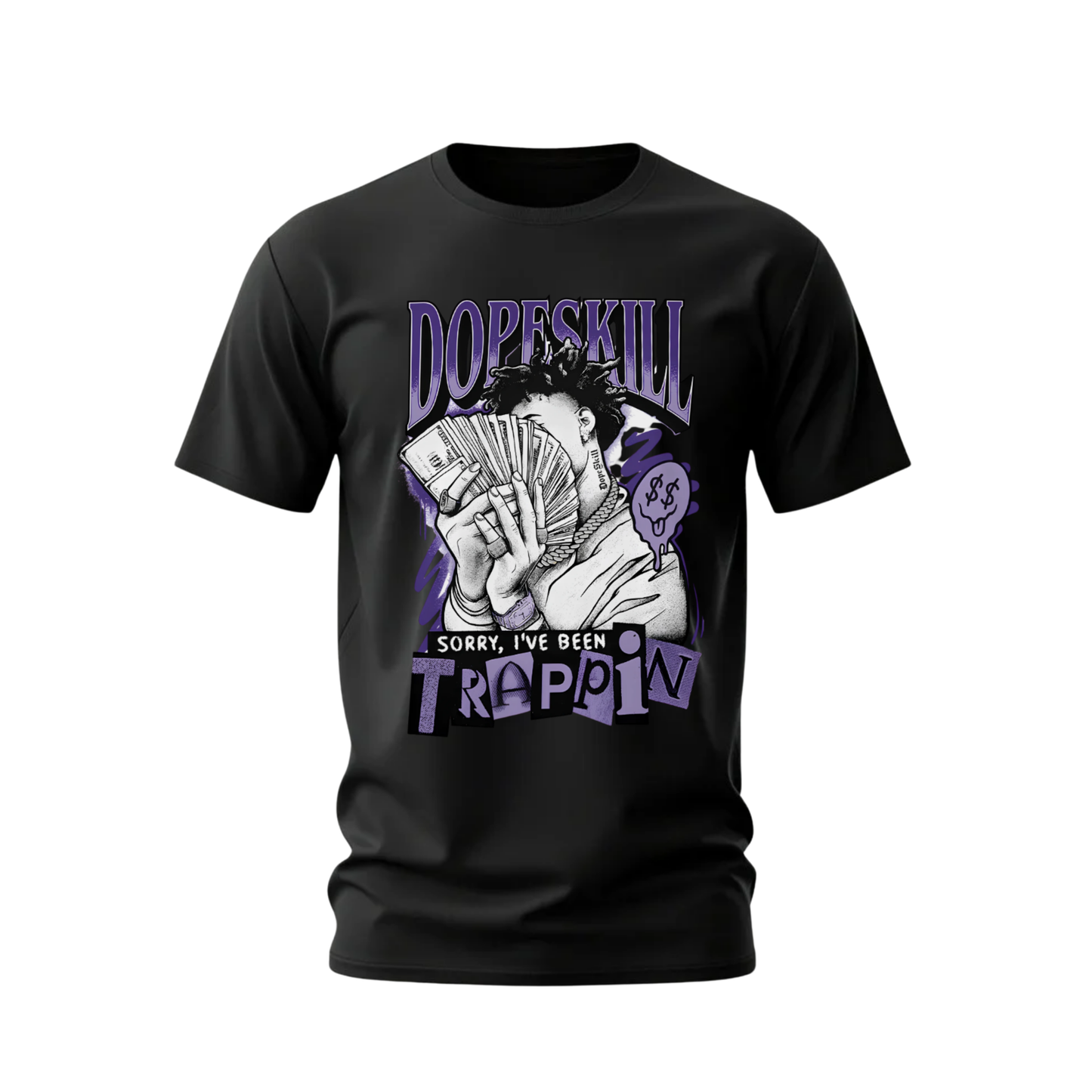 DOPESKILL Trappin Graphic T-Shirt