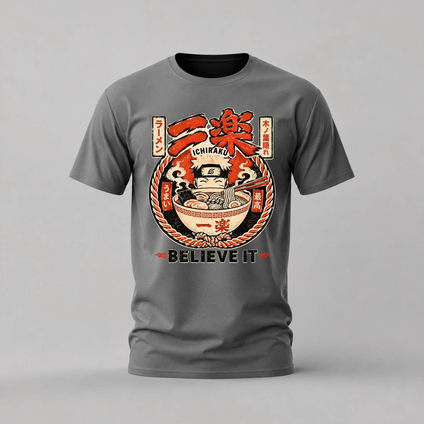 ICHIRAKU RAMEN Naruto Graphic T-Shirt