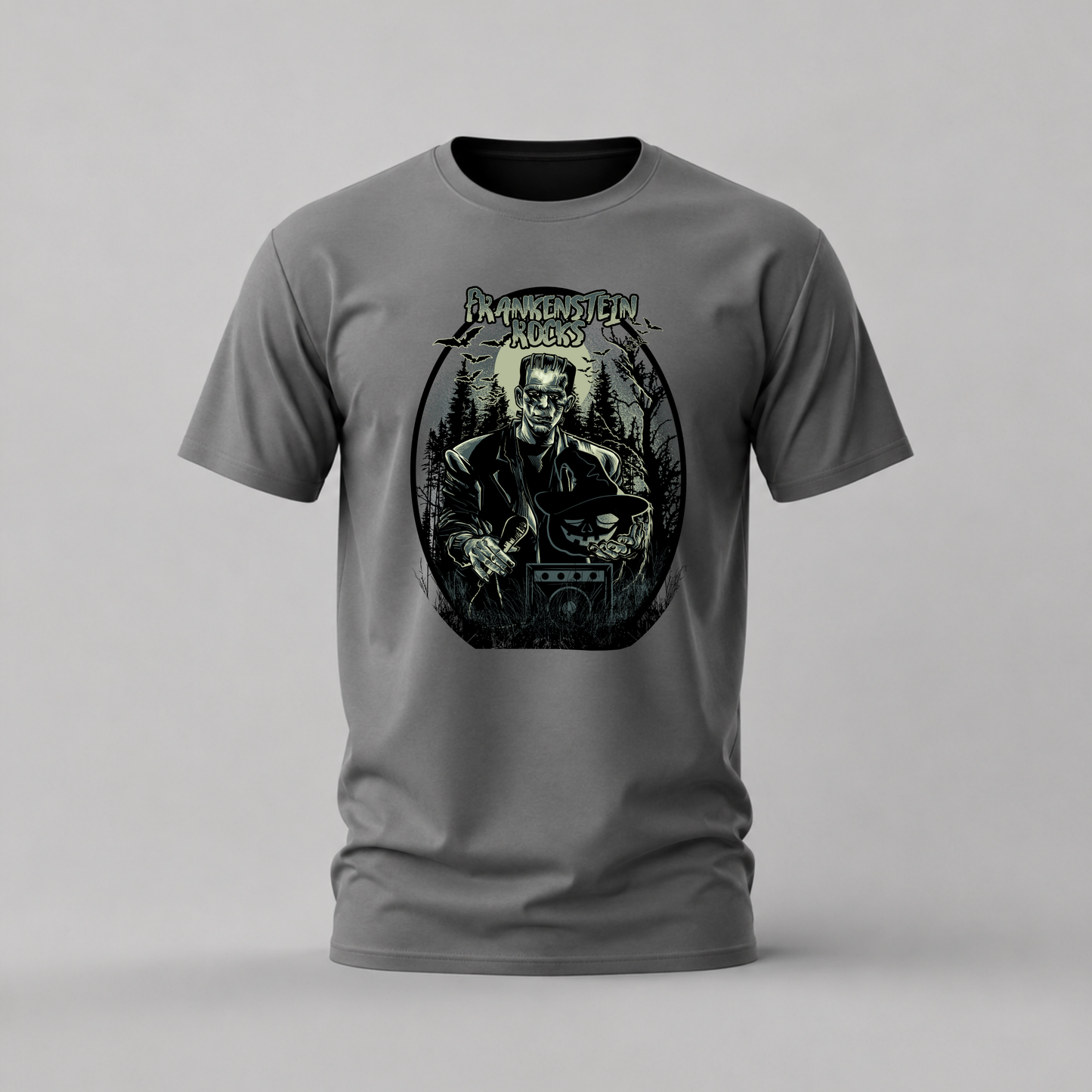 FRANKENSTEIN ROCKS Graphic T-Shirt