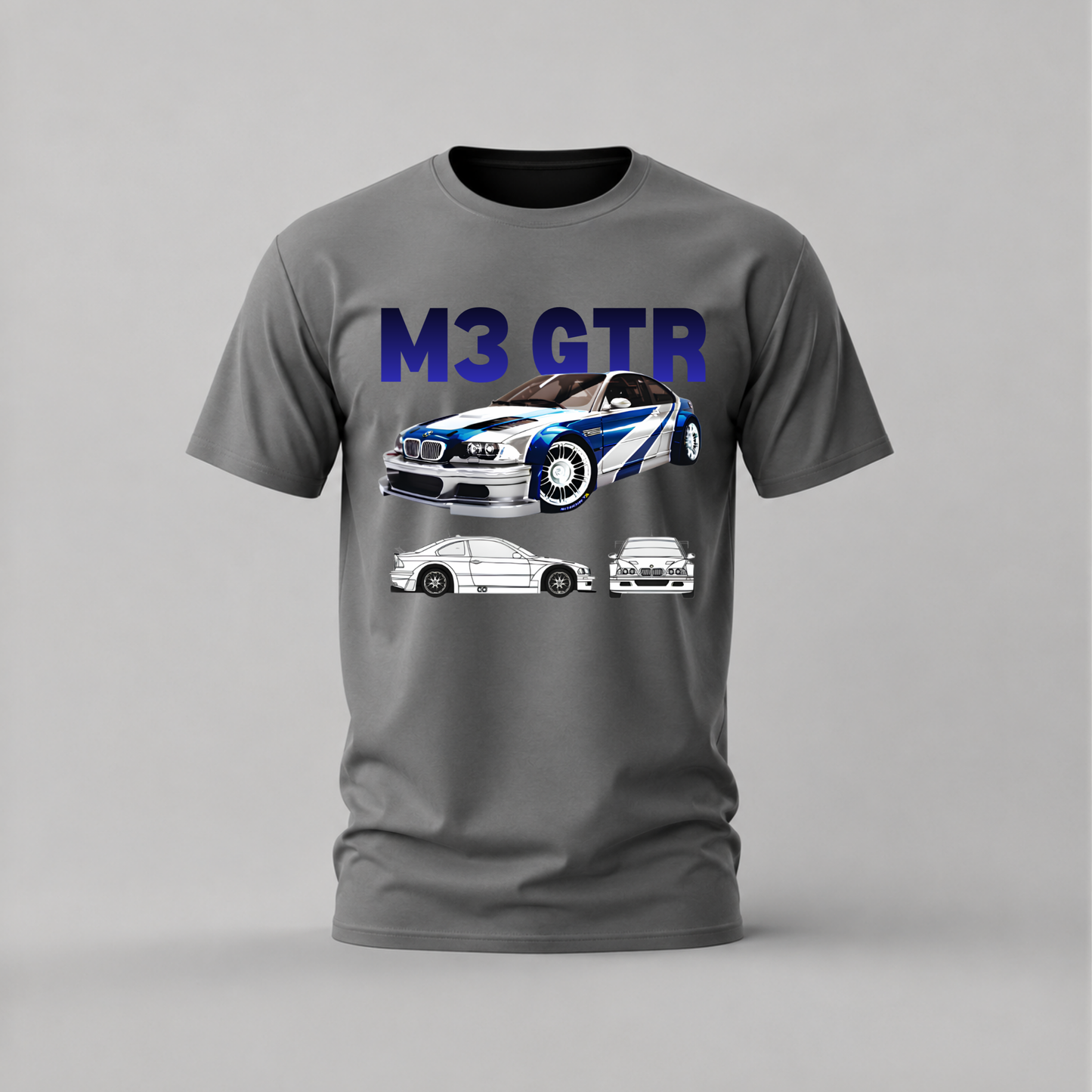 BMW M3 GTR Graphic T-Shirt