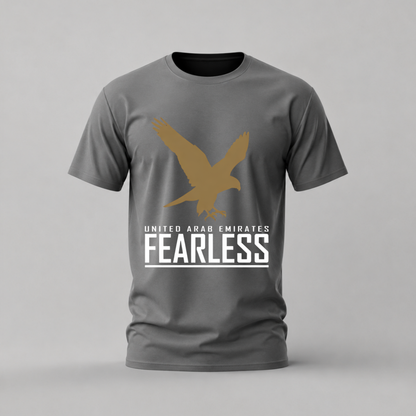 UAE FEARLESS Falcon Graphic T-Shirt