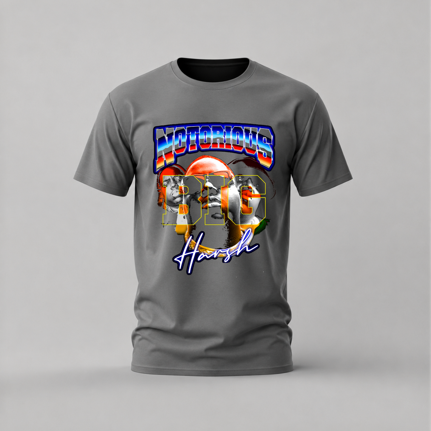 NOTORIOUS BIG Harsh Graphic T-Shirt