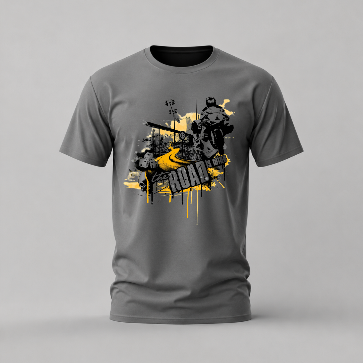 THE ROAD IS MINE Graphic T-Shirt