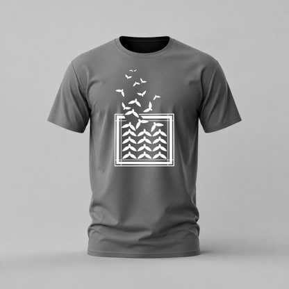 WHALE TAILS FRAME Graphic T-Shirt
