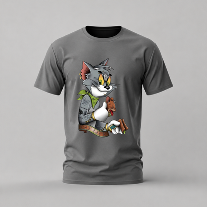 TOM & JERRY Cat Life Graphic T-Shirt