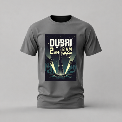 DUBAI 2AM Graphic T-Shirt