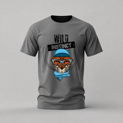 WILD INSTINCT Tiger Graphic T-Shirt