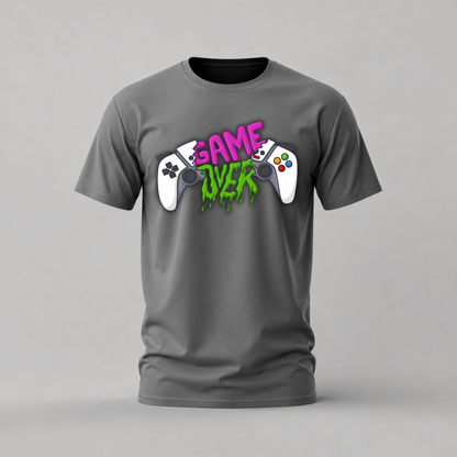 GAME OVER Controllers Graphic T-Shirt