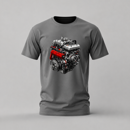 CAR ENGINE Graphic T-Shirt