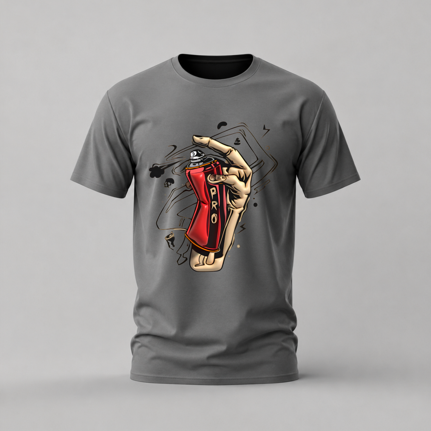 PRO Spray Can Graphic T-Shirt