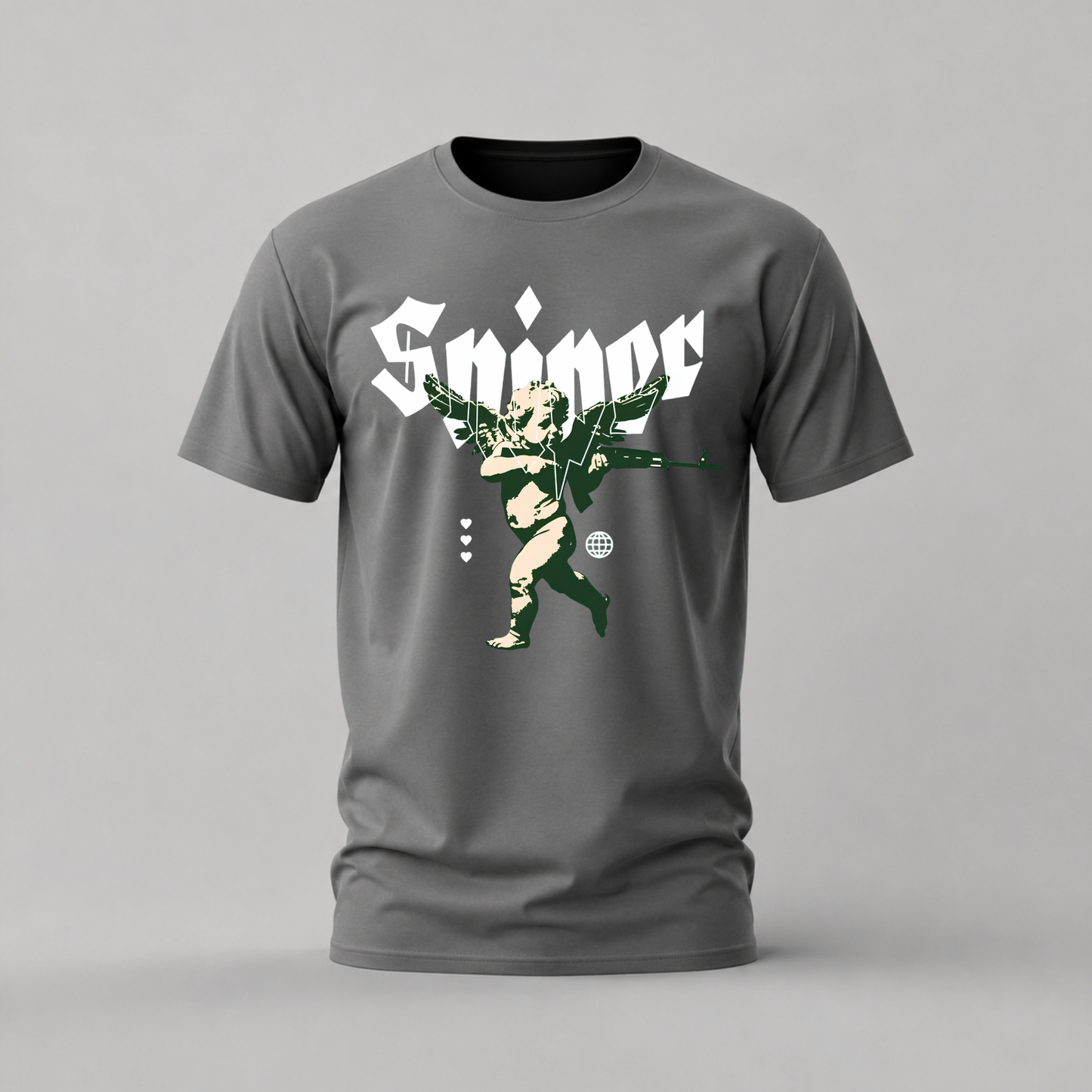 SUICIDE Cupid Graphic T-Shirt