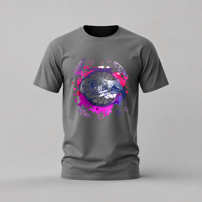 BIRD SKULL Dreamcatcher Graphic T-Shirt