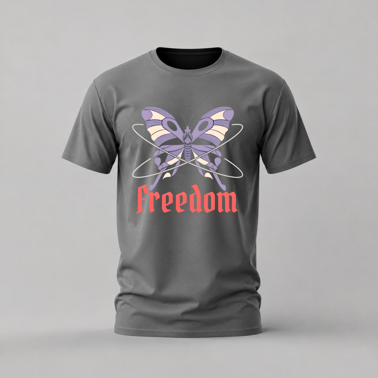 FREEDOM Butterfly Graphic T-Shirt