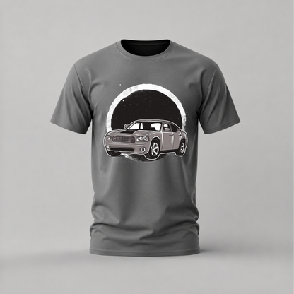 CHARGERS Car Moon Graphic T-Shirt