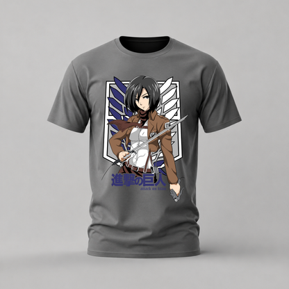 MIKASA ACKERMAN Attack on Titan Graphic T-Shirt