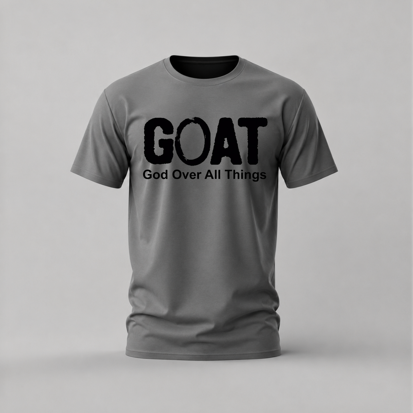 GOAT God Over All Things Graphic T-Shirt