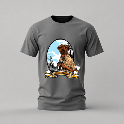 RIDGEBACK PATROL Dog Graphic T-Shirt