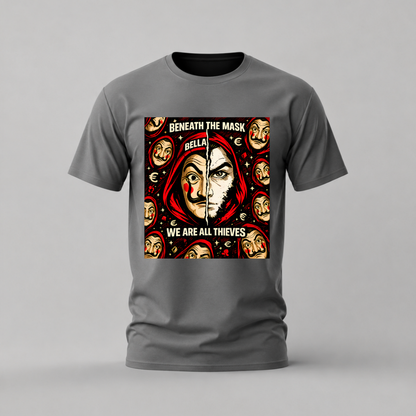 MONEY HEIST We Are All Thieves Graphic T-Shirt