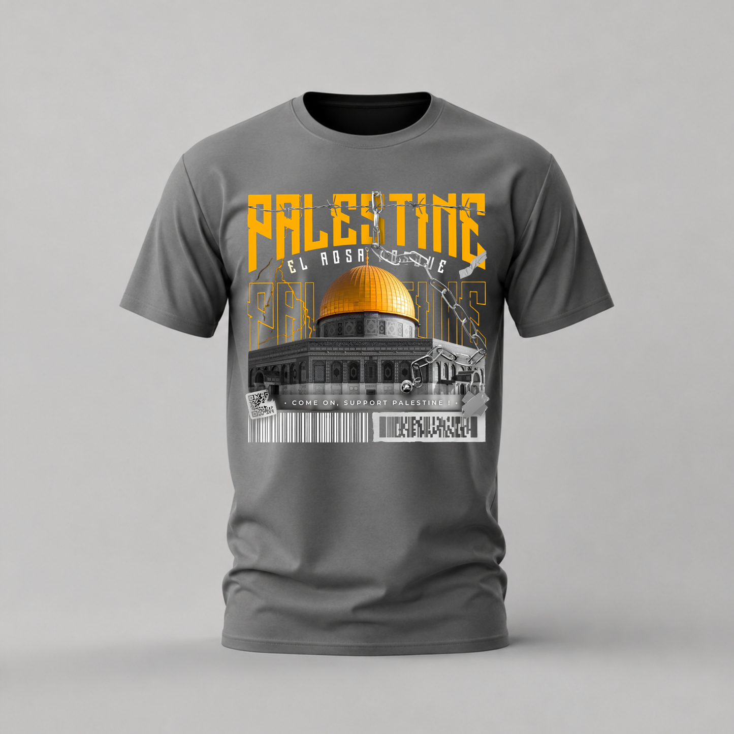 PALESTINE Al Aqsa Mosque Graphic T-Shirt
