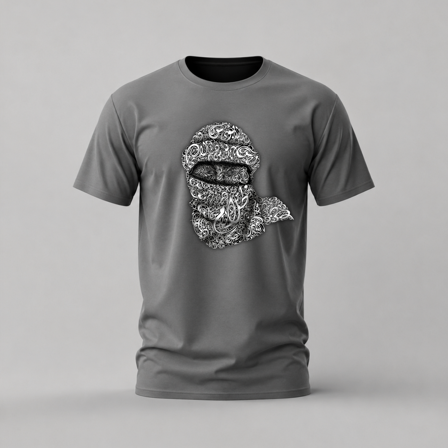 ARABIC CALLIGRAPHY Balaclava Graphic T-Shirt