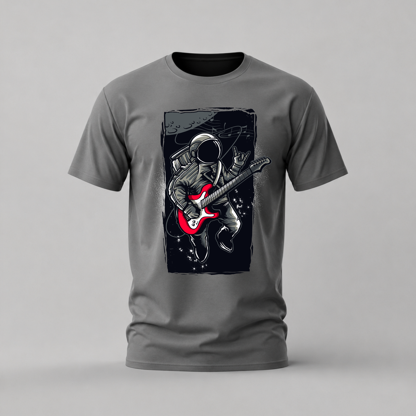 ASTRONAUT Guitar Graphic T-Shirt