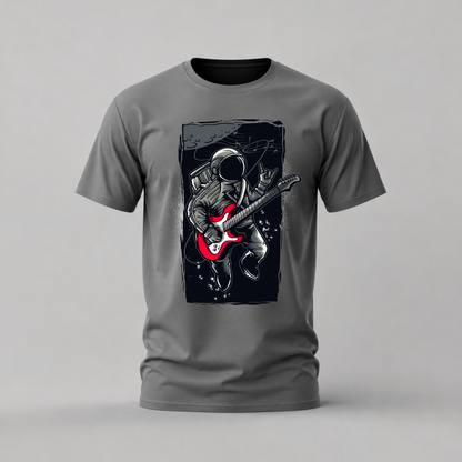 ASTRONAUT Guitar Graphic T-Shirt