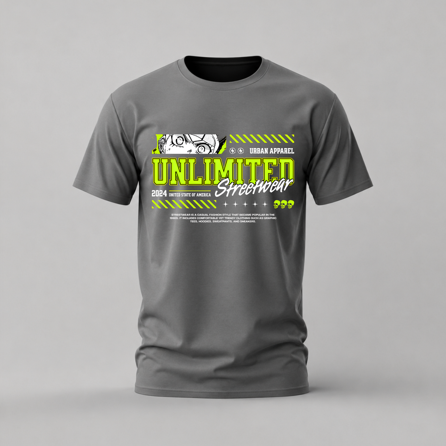 UNLIMITED STREETWEAR 2024 Graphic T-Shirt