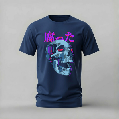 ROTTEN SKULL Graphic T-Shirt