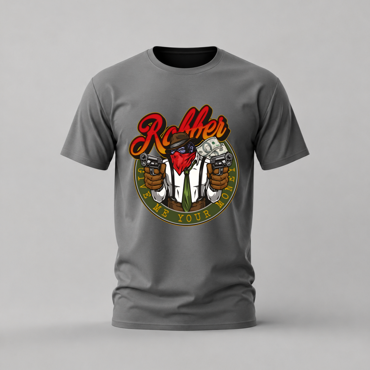 ROBBER Gorilla Graphic T-Shirt