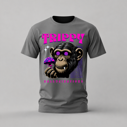 TRIPPY MONKEY Hallucinations Graphic T-Shirt