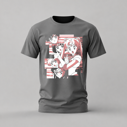 SAILOR MOON Collage Graphic T-Shirt