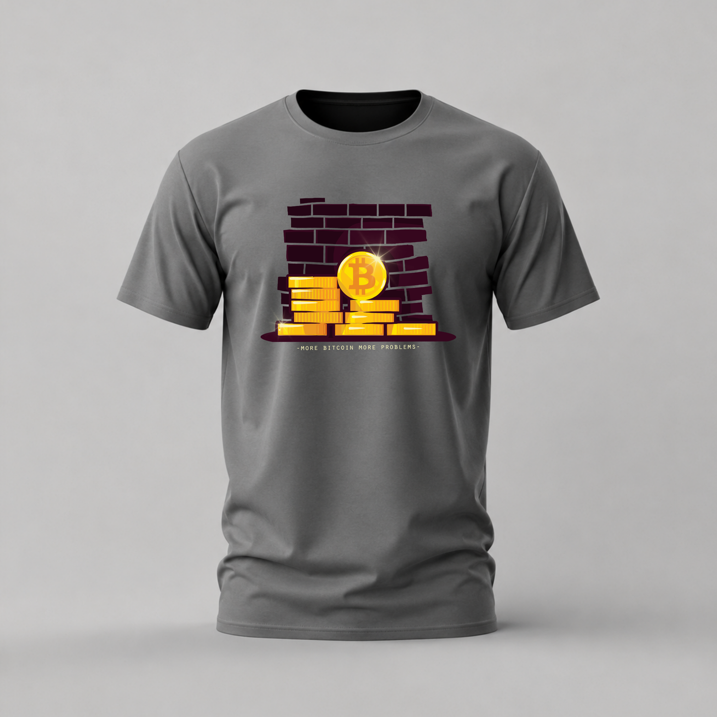 MORE BITCOIN MORE PROBLEMS Graphic T-Shirt