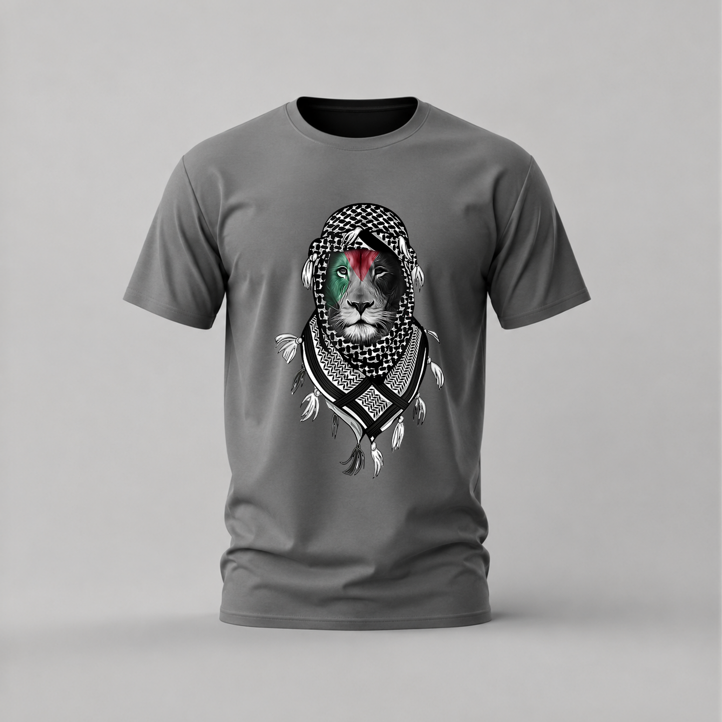 PALESTINE LION Graphic T-Shirt