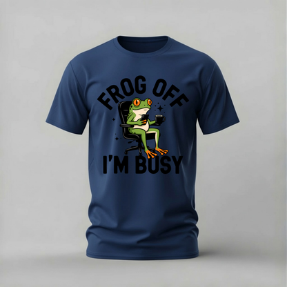 OFFICE FROG OFF Graphic T-Shirt