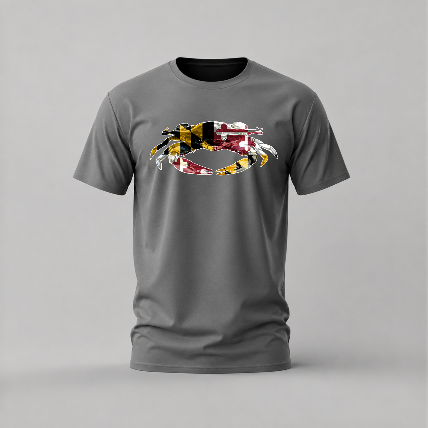 MARYLAND Flag Crab Graphic T-Shirt