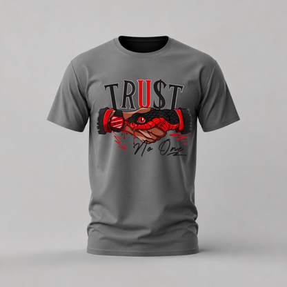 TRUST NO ONE Graphic T-Shirt
