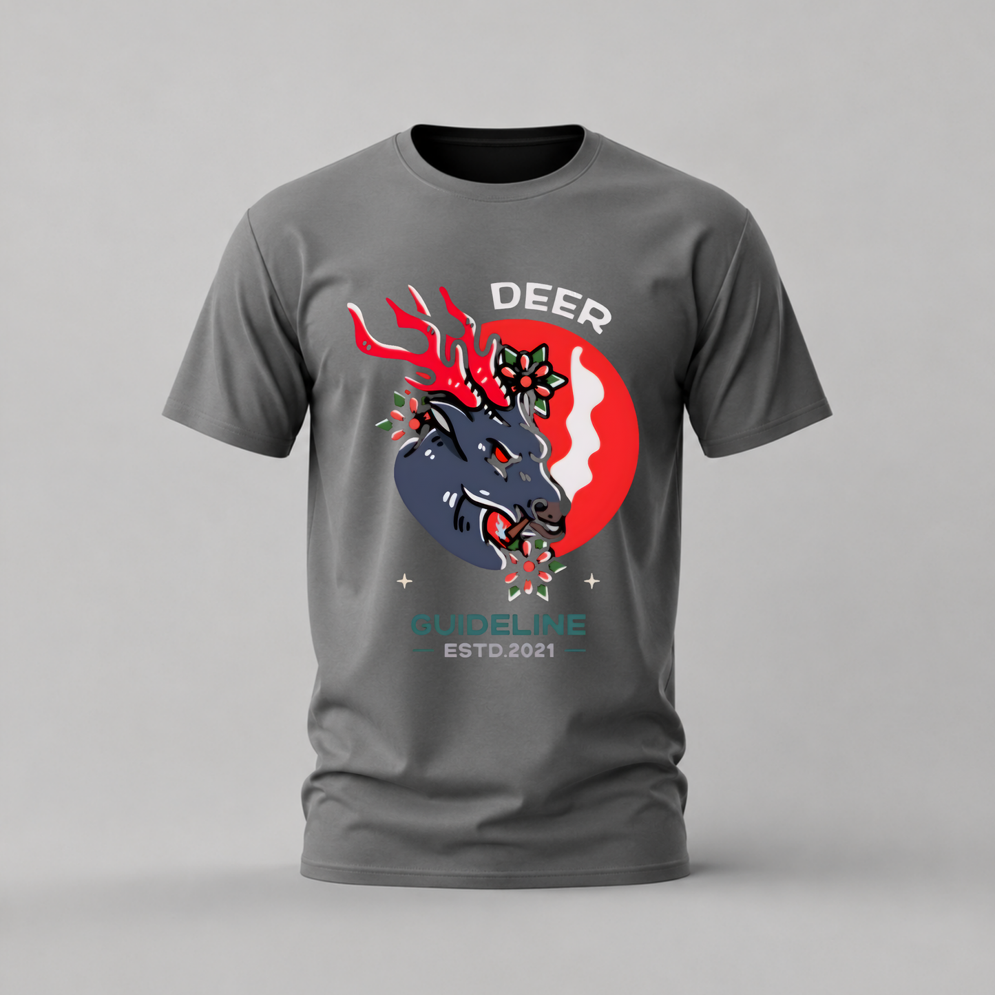 DEER GUIDELINE Graphic T-Shirt