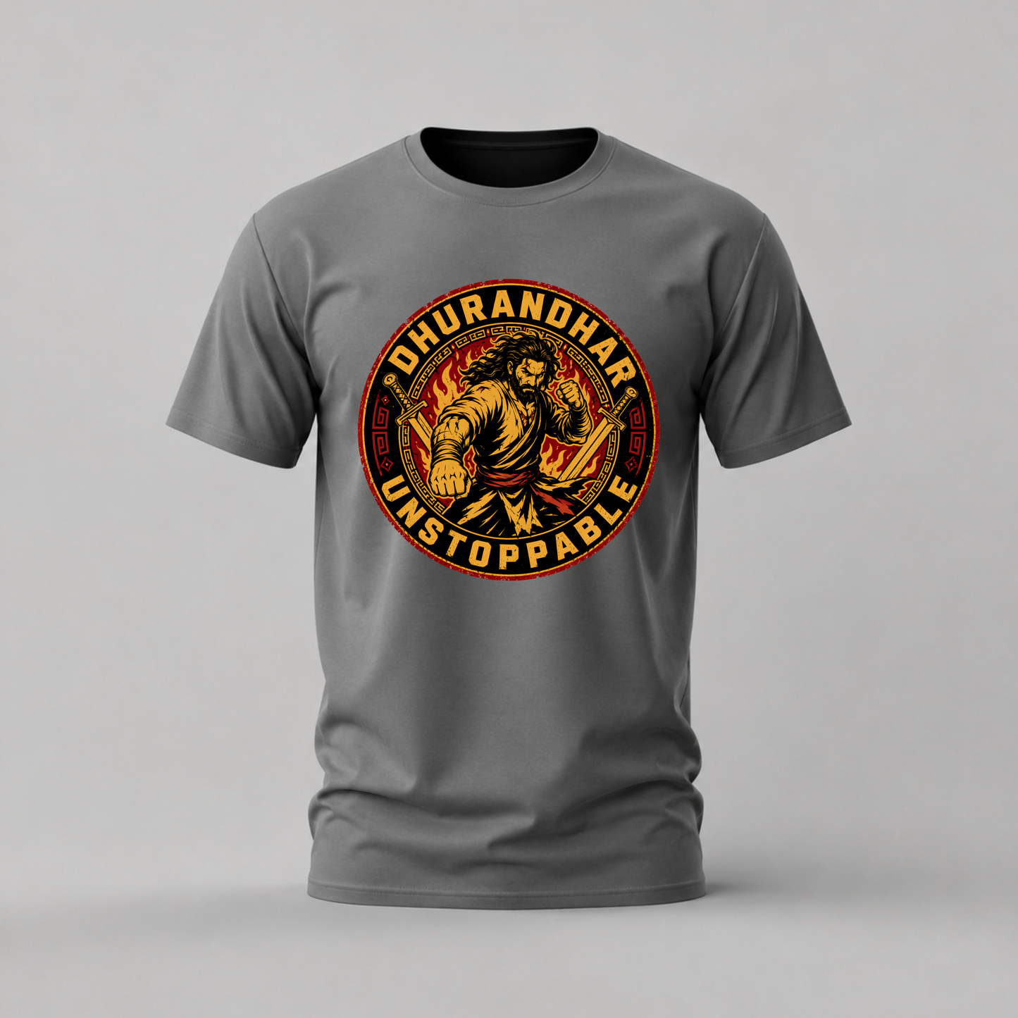 DHURANDHAR Unstoppable Graphic T-Shirt