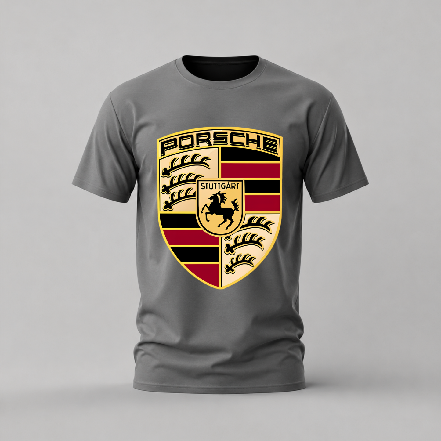 PORSCHE Crest Logo Graphic T-Shirt