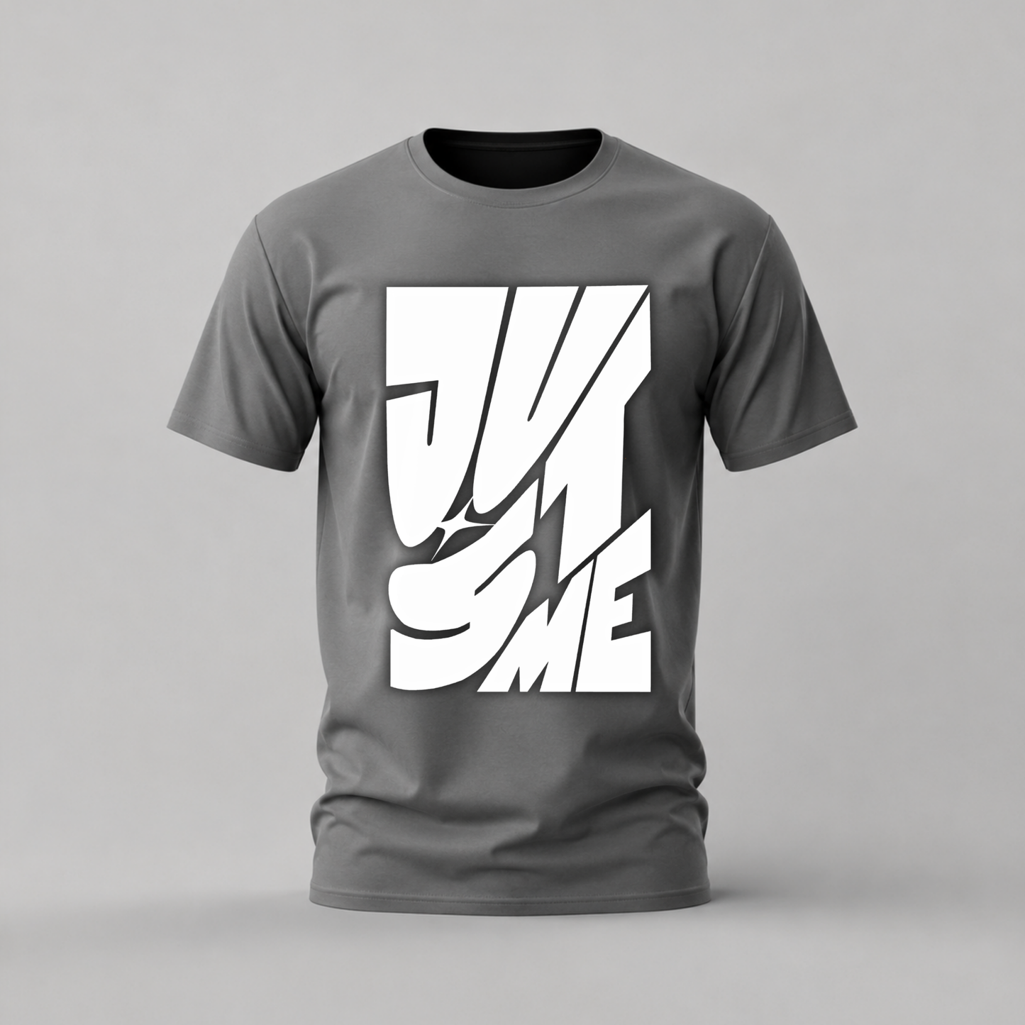 JUST ME Typography Graphic T-Shirt