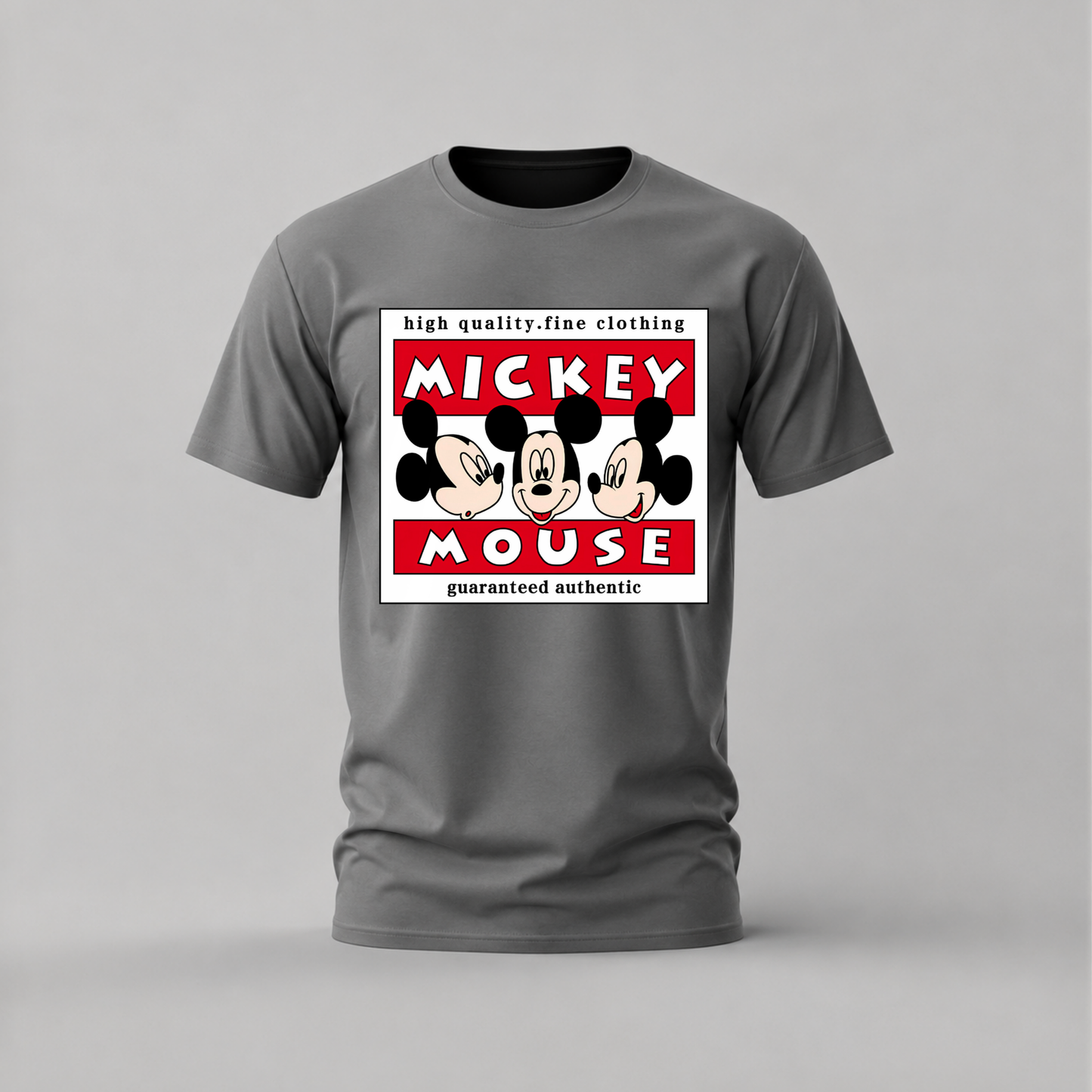 MICKEY MOUSE Vintage Logo Graphic T-Shirt