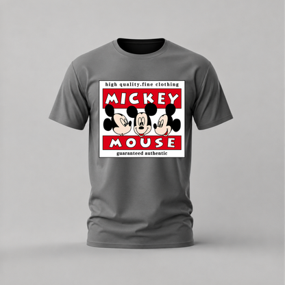 MICKEY MOUSE Vintage Logo Graphic T-Shirt