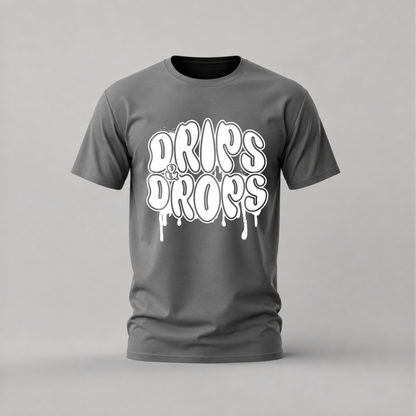 DRIPS & DROPS Graphic T-Shirt