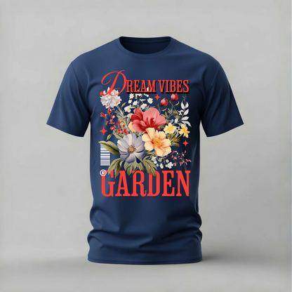 DREAM VIBES GARDEN Graphic T-Shirt