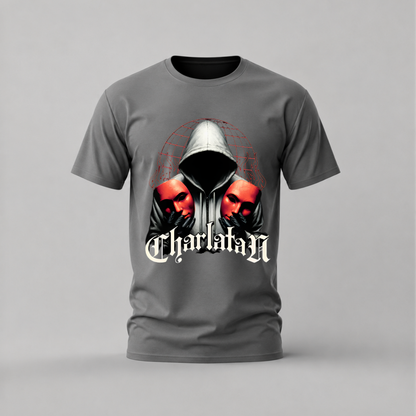 CHARLATAN Masks Graphic T-Shirt